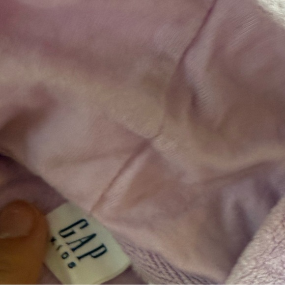 GAP kids|Big girl pastel lavender hoodie sweatshirt in super soft fleece••Size 8 - Picture 6 of 8